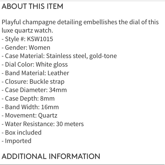 New kate spade watch - Picture 8 of 8